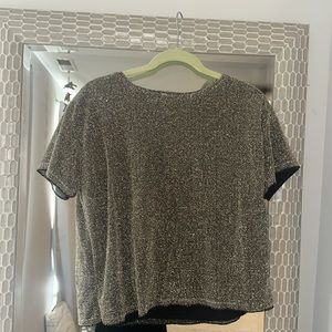 Drifter Sparkly gold top